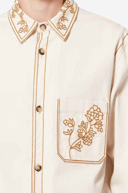 Rudy Floral Embroidery Overshirt Rudy Floral Embroidery Overshirt