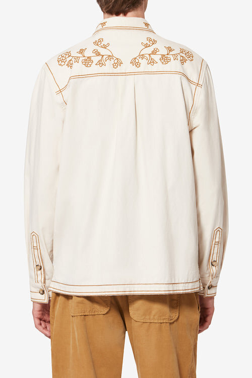 Rudy Floral Embroidery Overshirt Rudy Floral Embroidery Overshirt
