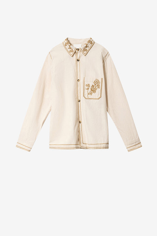 Rudy Floral Embroidery Overshirt Rudy Floral Embroidery Overshirt
