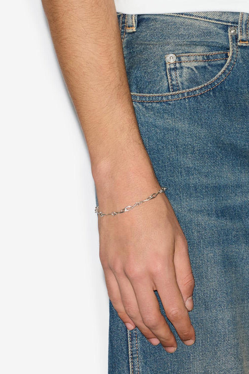 Sachi Chain Bracelet in Silver-Finish Brass Sachi Chain Bracelet in Silver-Finish Brass