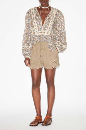 Safa Short Openwork Embroidery Shorts Safa Short Openwork Embroidery Shorts
