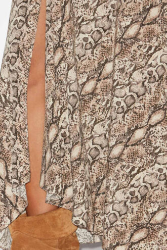 Sakura Long Printed Silk Skirt Sakura Long Printed Silk Skirt
