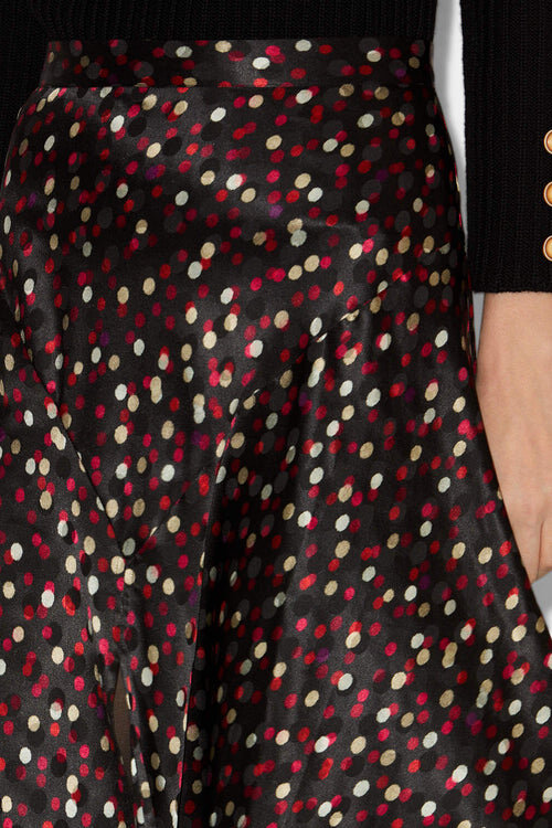 Sakura Long Printed Silk Skirt Sakura Long Printed Silk Skirt