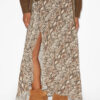 Sakura Long Printed Silk Skirt Sakura Long Printed Silk Skirt
