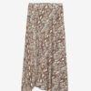 Sakura Long Printed Silk Skirt Sakura Long Printed Silk Skirt