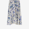 Sakura Long Printed Stretch Silk Skirt Sakura Long Printed Stretch Silk Skirt