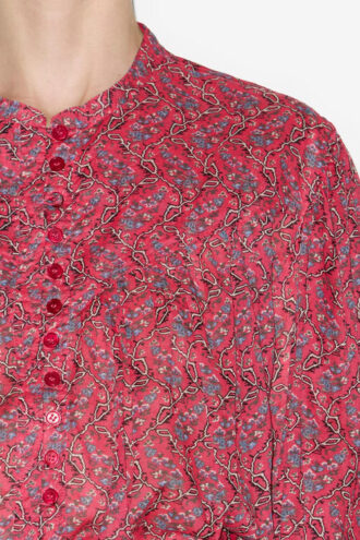 Salika Printed Cotton Voile Blouse