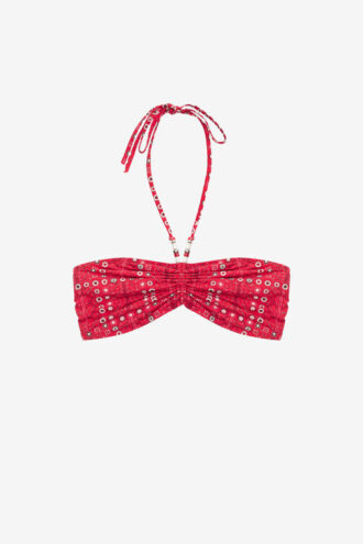 Salma Printed Bikini Top