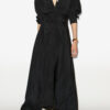 Samantha Long Crepe Shirt Dress Samantha Long Crepe Shirt Dress