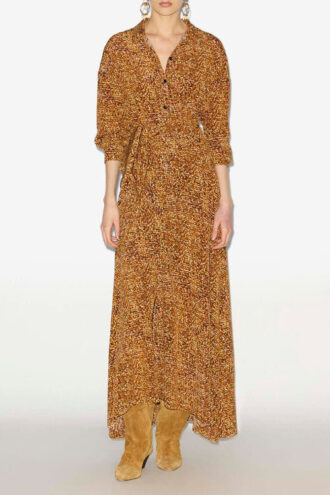Samantha Long Crepe Shirt Dress Samantha Long Crepe Shirt Dress