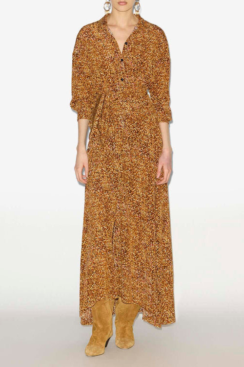 Samantha Long Crepe Shirt Dress Samantha Long Crepe Shirt Dress