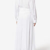 Samantha Long Crepe Shirt Dress Samantha Long Crepe Shirt Dress