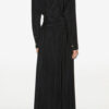 Samantha Long Crepe Shirt Dress Samantha Long Crepe Shirt Dress