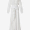 Samantha Long Crepe Shirt Dress Samantha Long Crepe Shirt Dress