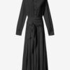 Samantha Long Crepe Shirt Dress Samantha Long Crepe Shirt Dress