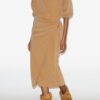 Sandrina Long Draped Jersey Sweatshirt Dress Sandrina Long Draped Jersey Sweatshirt Dress