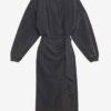 Sandrina Long Draped Jersey Sweatshirt Dress Sandrina Long Draped Jersey Sweatshirt Dress