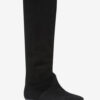 Sayla Flat-Heeled Suede Leather Boots Sayla Flat-Heeled Suede Leather Boots