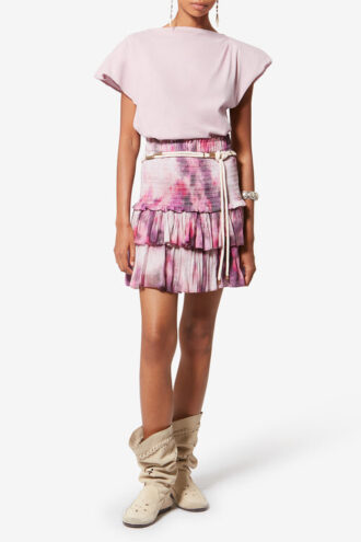 Sebani Asymmetrical Cotton T-Shirt Sebani Asymmetrical Cotton T-Shirt