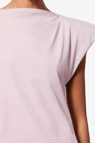 Sebani Asymmetrical Cotton T-Shirt Sebani Asymmetrical Cotton T-Shirt