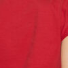 Sebani Asymmetrical Plain-Colored Cotton T-Shirt Sebani Asymmetrical Plain-Colored Cotton T-Shirt