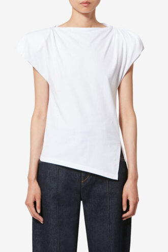 Sebani Asymmetrical Short-Sleeve T-Shirt Sebani Asymmetrical Short-Sleeve T-Shirt