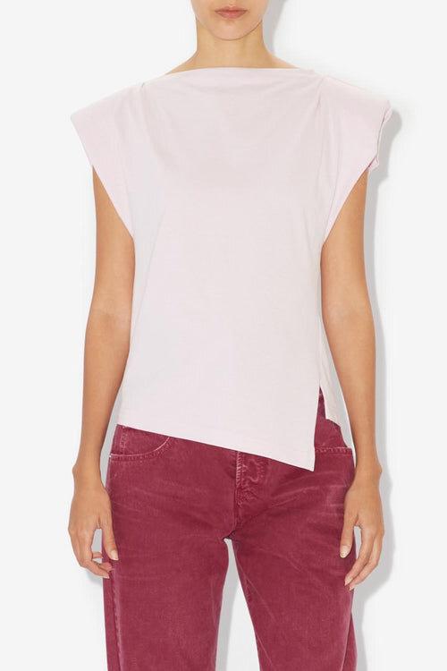 Sebani Padded Asymmetric T-Shirt Sebani Padded Asymmetric T-Shirt