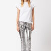 Sebani Padded Asymmetric T-Shirt Sebani Padded Asymmetric T-Shirt