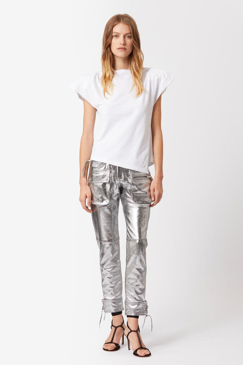 Sebani Padded Asymmetric T-Shirt Sebani Padded Asymmetric T-Shirt