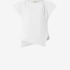 Sebani Padded Asymmetric T-Shirt Sebani Padded Asymmetric T-Shirt