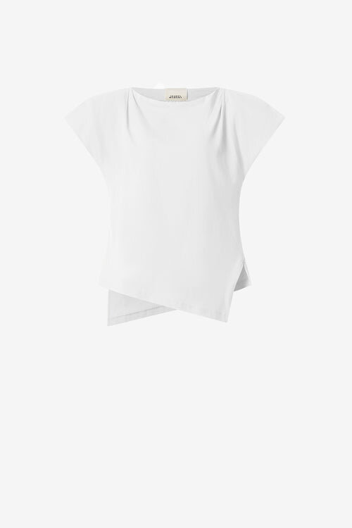 Sebani Padded Asymmetric T-Shirt Sebani Padded Asymmetric T-Shirt