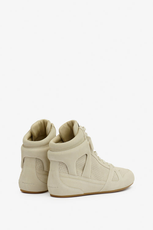 Sennyh High-Top Suede Calfskin Leather Sneakers Sennyh High-Top Suede Calfskin Leather Sneakers