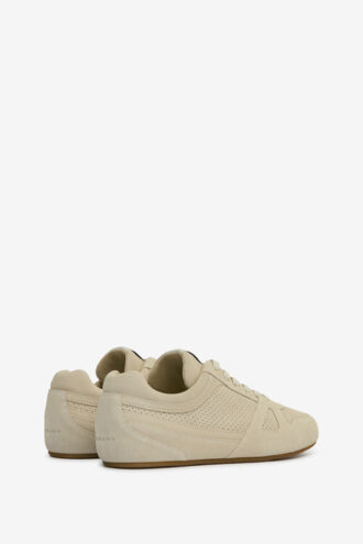 Sennyh Low-Top Suede Calfskin Leather Sneakers