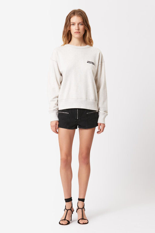 Shad Lightweight Cotton Sweatshirt with Logo Shad Lightweight Cotton Sweatshirt with Logo