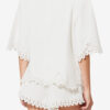 Shana Tunic Style Openwork Cotton Top Shana Tunic Style Openwork Cotton Top