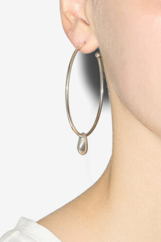 Shiny Day Hoop Earrings