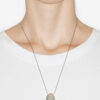 Shiny Day Pendant Necklace in Silver-Finish Brass Shiny Day Pendant Necklace in Silver-Finish Brass