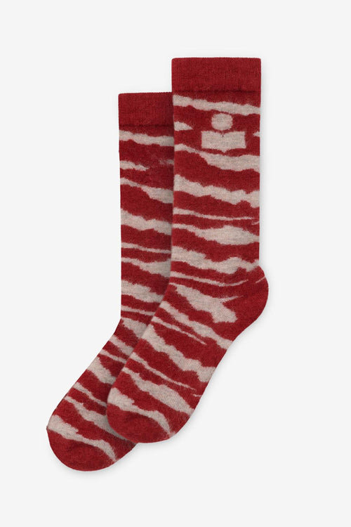Shona Zebra Pattern Socks Shona Zebra Pattern Socks
