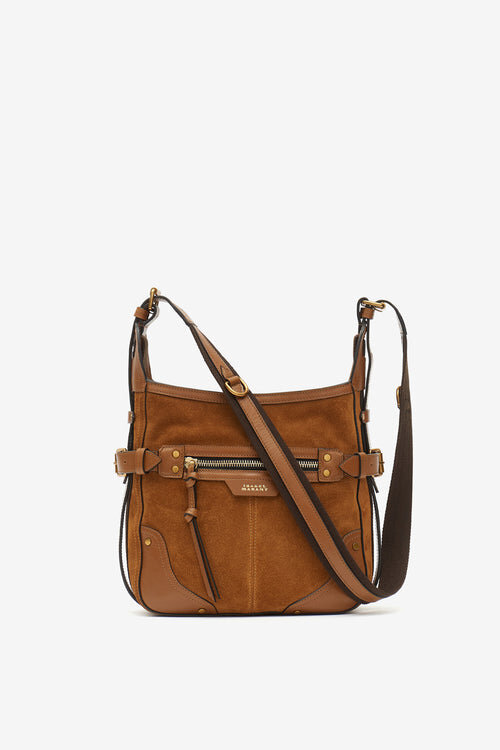 Sierra Hobo S Shoulder Bag in Suede Leather Sierra Hobo S Shoulder Bag in Suede Leather