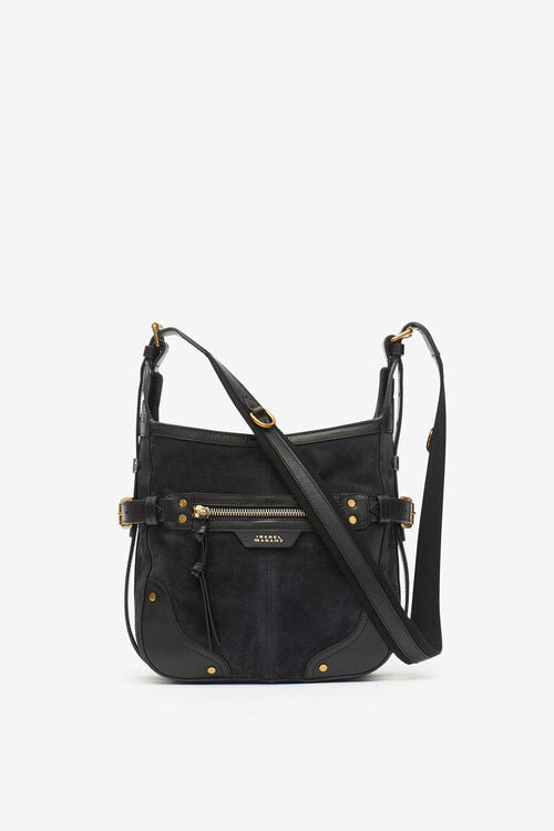 Sierra Hobo S Shoulder Bag in Suede Leather Sierra Hobo S Shoulder Bag in Suede Leather