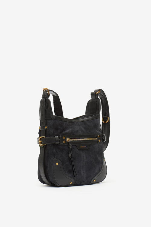 Sierra Hobo S Shoulder Bag in Suede Leather Sierra Hobo S Shoulder Bag in Suede Leather