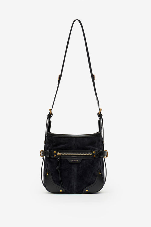 Sierra Hobo S Shoulder Bag in Suede Leather Sierra Hobo S Shoulder Bag in Suede Leather