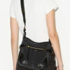 Sierra Hobo S Shoulder Bag in Suede Leather Sierra Hobo S Shoulder Bag in Suede Leather