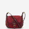 Sierra S Suede Calfskin Leather Messenger Bag Sierra S Suede Calfskin Leather Messenger Bag