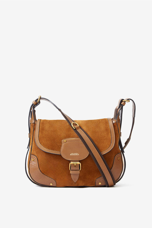 Sierra S Suede Calfskin Leather Messenger Bag Sierra S Suede Calfskin Leather Messenger Bag