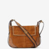 Sierra S Suede Calfskin Leather Messenger Bag Sierra S Suede Calfskin Leather Messenger Bag