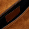 Sierra S Suede Calfskin Leather Messenger Bag Sierra S Suede Calfskin Leather Messenger Bag