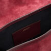 Sierra S Suede Calfskin Leather Messenger Bag Sierra S Suede Calfskin Leather Messenger Bag