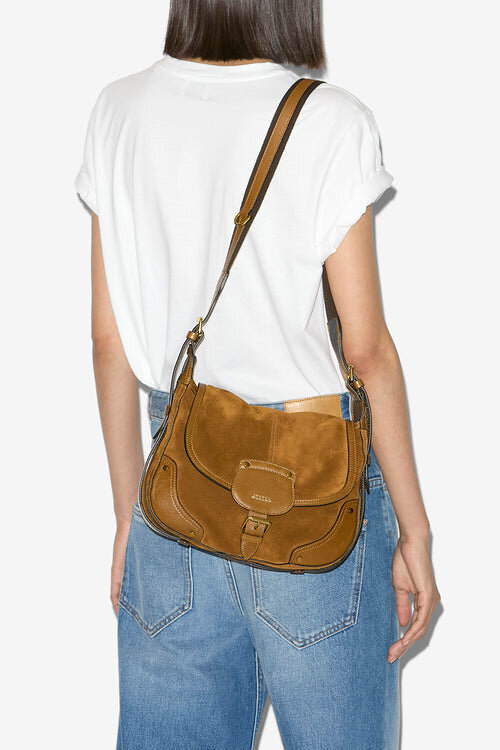 Sierra S Suede Calfskin Leather Messenger Bag Sierra S Suede Calfskin Leather Messenger Bag