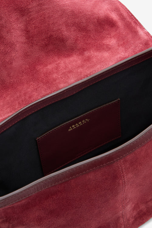 Sierra S Suede Calfskin Leather Messenger Bag Sierra S Suede Calfskin Leather Messenger Bag